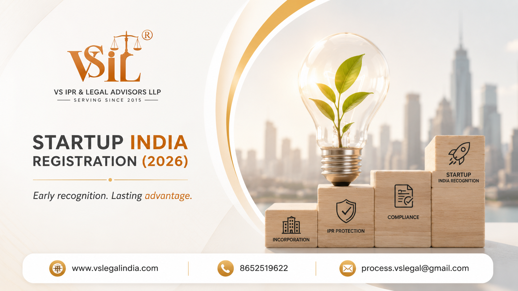Startup India registration and DPIIT recognition process for startups in India
