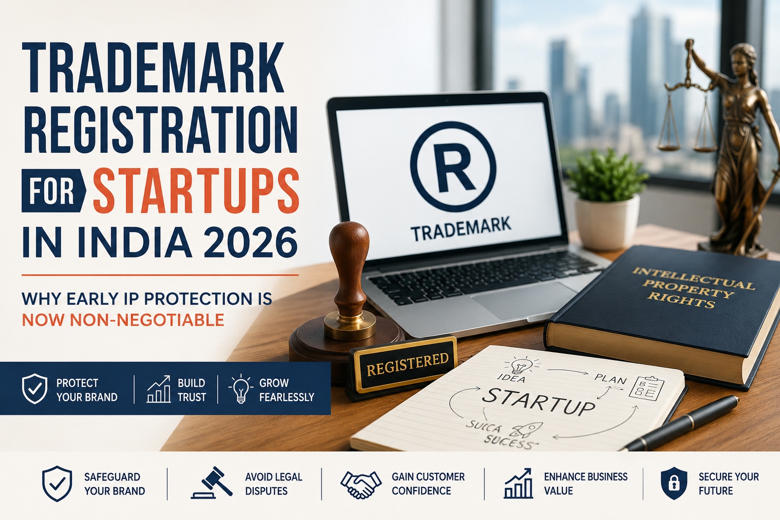 Trademark registration and intellectual property protection for startups in India
