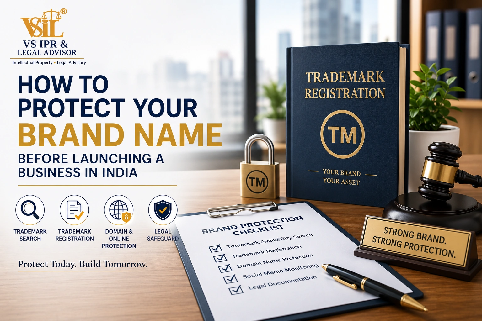 Protect your brand name before launching a business in India through trademark registration
