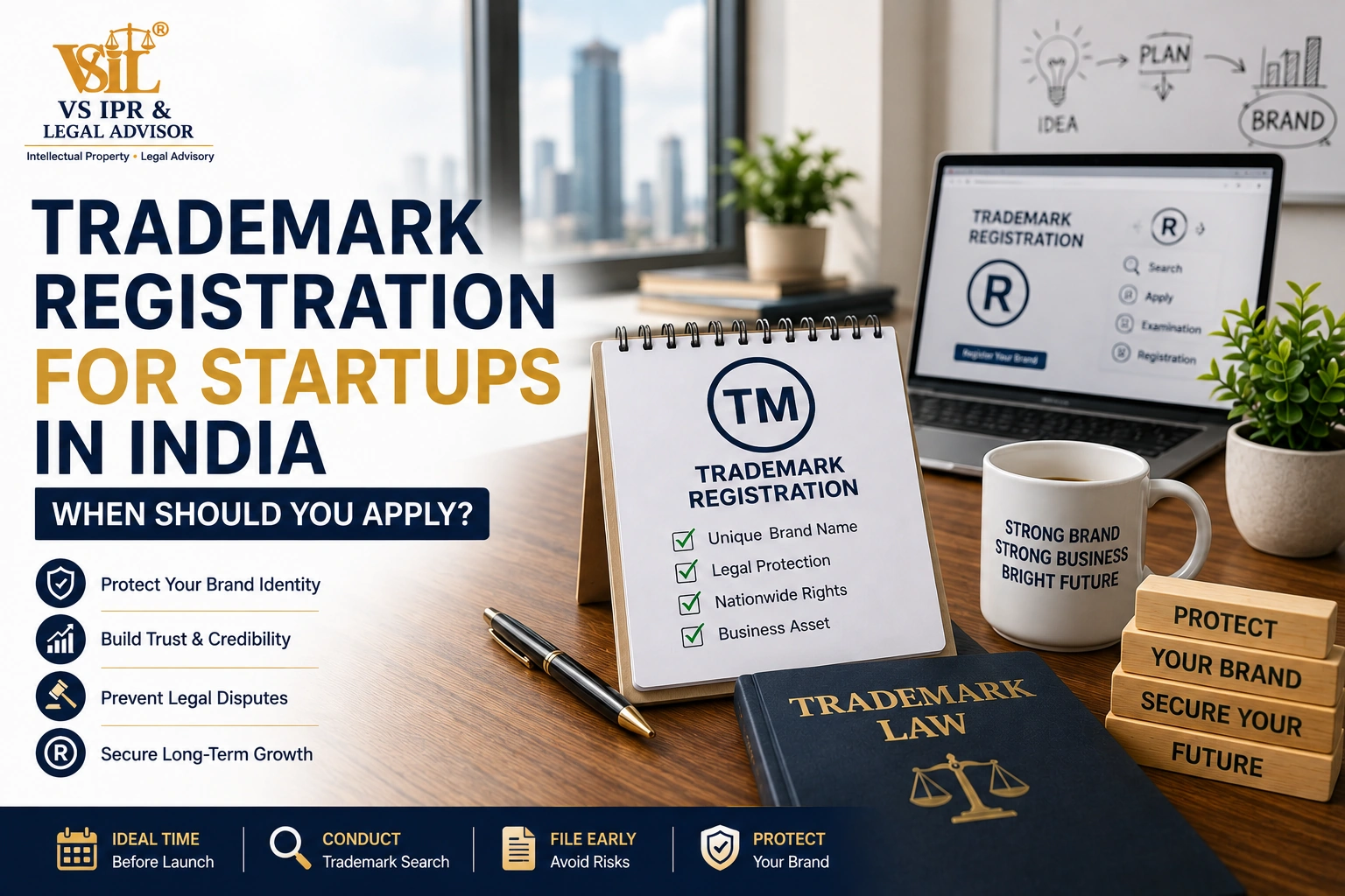 Trademark registration for startups in India for early brand protection